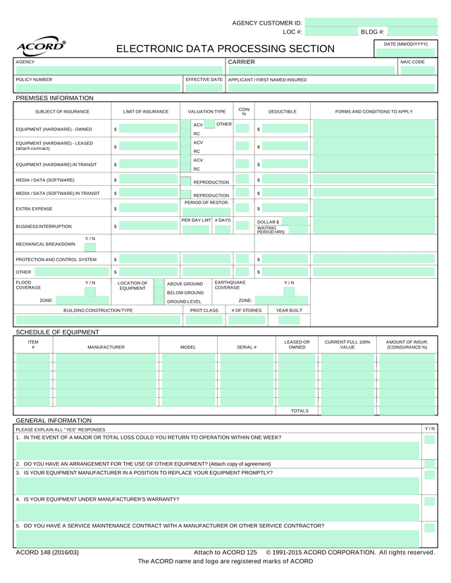 Acord 146 screenshot